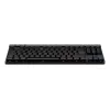 LOGITECH G515 LIGHTSPEED TKL bezvadu spēļu tastatūra, taktilā, melna, Qwertz Čehijas izkārtojums
