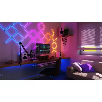 Nanoleaf Lines Squared Paplašinājuma komplekts, balts, RGB, IP20