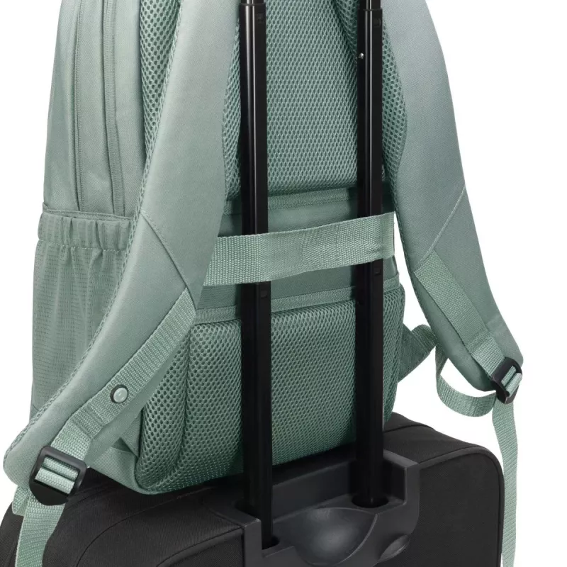 DICOTA Eco Backpack Scale - 13-15.6 collu piezīmjdatora mugursoma - Pelēka / 600d Pārstrādāts PET