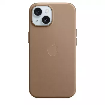 APPLE Apple FineWoven Macītis ar MagSafe iPhone 15 Taupe