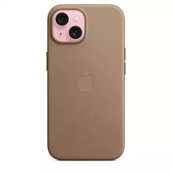 APPLE Apple FineWoven Macītis ar MagSafe iPhone 15 Taupe