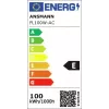 Prožektors darba apgaismojumam Ansmann FL100W-AC Melns LED 100 W 12000 lm