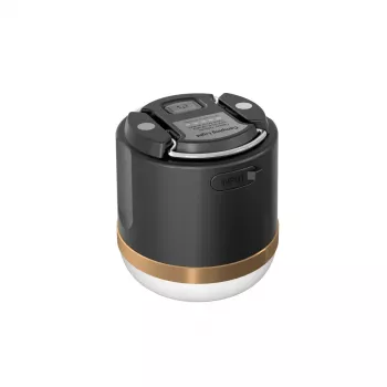 EcoFlow SCLI-B — Bezvadu kempinga laterna, 400 lm, 3600 mAh, USB-C, ABS+TPR korpuss