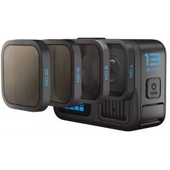 ND filtru 4-paka GoPro HERO13 AENDF-001 — četri neitrāla blīvuma filtri HERO13