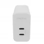 mophie sienas lādētājs USB-C PD DUAL 67W GaN balts EU (2xUSB-C)