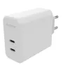 mophie sienas lādētājs USB-C PD DUAL 67W GaN balts EU (2xUSB-C)