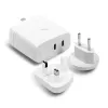 Mobilās ierīces lādētājs Native Union FAST-PD67-WHT-INT 2 USB Type-C ātrā uzlāde