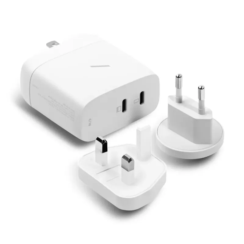 Mobilās ierīces lādētājs Native Union FAST-PD67-WHT-INT 2 USB Type-C ātrā uzlāde