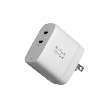 Mobilās ierīces lādētājs Native Union FAST-PD67-WHT-INT 2 USB Type-C ātrā uzlāde