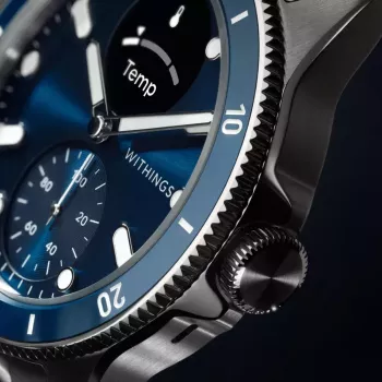 Viedpulkstenis Withings ScanWatch Nova Nerūsējošais tērauds