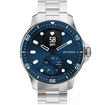 Viedpulkstenis Withings ScanWatch Nova Nerūsējošais tērauds