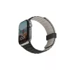 Urban Armor Gear Pathfinder silikona siksniņa Apple Watch, melna/titāna
