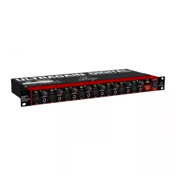 Behringer ULTRAGAIN DIGITAL ADA8200 8 kanālu AD/DA pārveidotājs, 24-bit/48 kHz, XLR I/O, montāžai statīvā