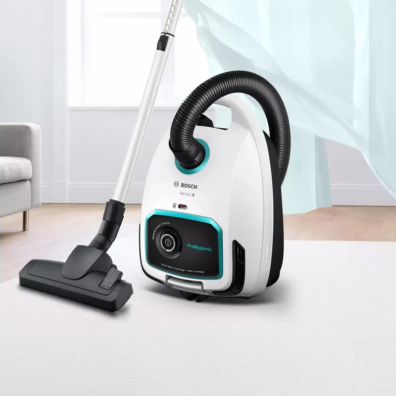 Bosch Serie 6 BGL6HYG1 putekļsūcējs 4.5 L cilindra putekļsūcējs sausā tīrīšana 600 W putekļu maiss