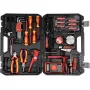 Mehāniķu instrumentu komplekts Yato YT-39009 — 68 daļas, 1/4 collas piedziņa, melns futrālis