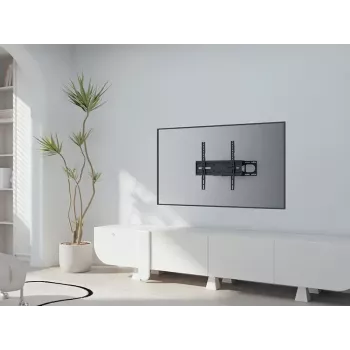 Sienas TV stiprinājums TRACER TRAUCH47656 – regulējams slīpums +3° līdz -15°, elastīga roka, melns, 37–70 collām, 40 kg