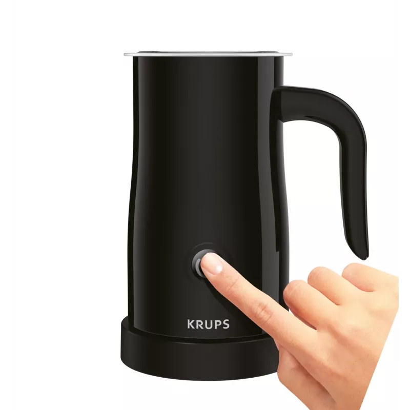 Krups XL1008 Automātiskais piena putotājs/sildītājs Melns
