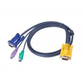 ATEN PS/2 KVM kabelis 10m