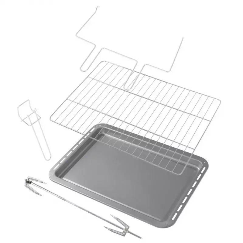 Mini krāsns Adler AD 6030 — 30 L / 1500 W, mehāniskais taimeris, rotisserie, 230°C, brīvi stāvoša, melna