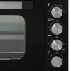 Mini krāsns Adler AD 6030 — 30 L / 1500 W, mehāniskais taimeris, rotisserie, 230°C, brīvi stāvoša, melna