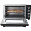 Mini krāsns Adler AD 6030 — 30 L / 1500 W, mehāniskais taimeris, rotisserie, 230°C, brīvi stāvoša, melna