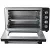Mini krāsns Adler AD 6030 — 30 L / 1500 W, mehāniskais taimeris, rotisserie, 230°C, brīvi stāvoša, melna