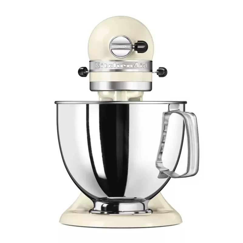 Planētas mikseris KITCHENAID 5KSM125EAC — 300 W, 4.8 L bļoda, 10 ātrumi, krēmkrāsas