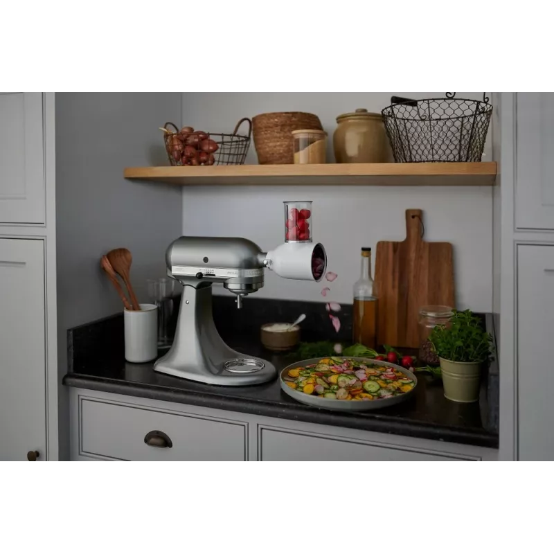 KitchenAid 5KSM125ECU Planetārais mikseris 300 W Sudrabs
