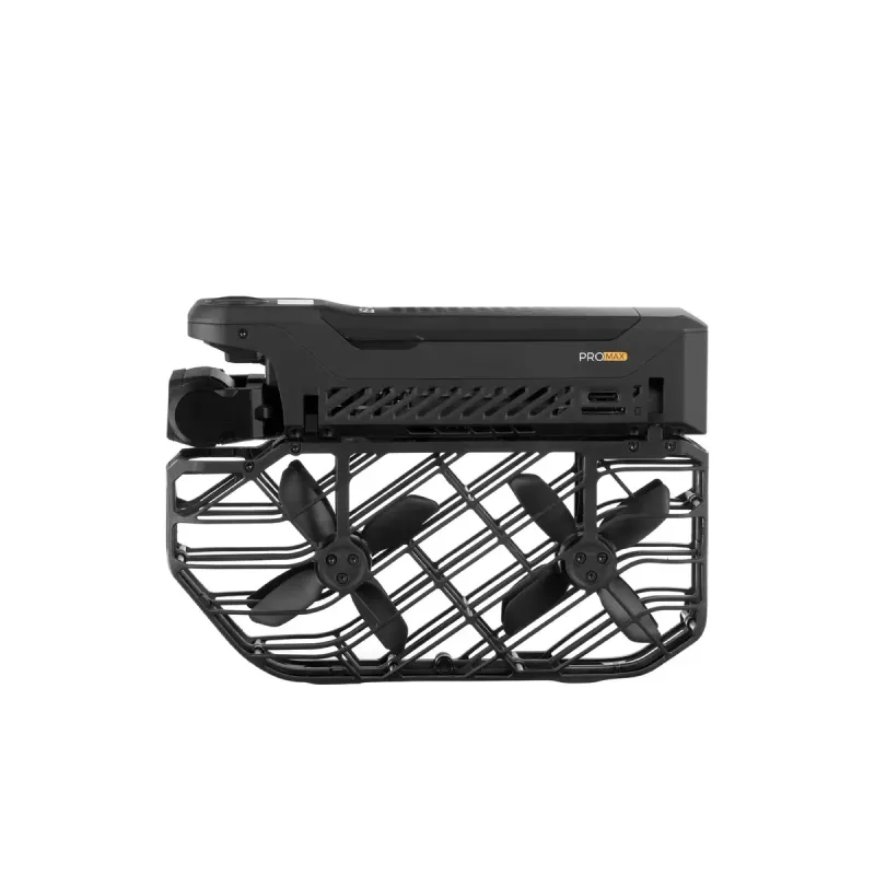 Drons HOVERAir X1 ProMax — 4 rotori, 48 MP kamera, 7680×4320 video, 16.6 m/s, 1000 m darbības rādiuss, 1920 mAh, 64 GB iekšējā atmiņa, Melns