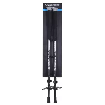 Trekking nūjas Viking Vario Tour — regulējams garums 135 cm, 16 mm, EVA rokturi, 486 g (pāris)