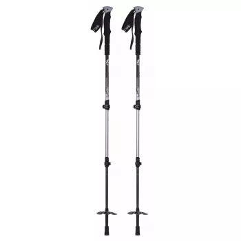 Trekking nūjas Viking Vario Tour — regulējams garums 135 cm, 16 mm, EVA rokturi, 486 g (pāris)
