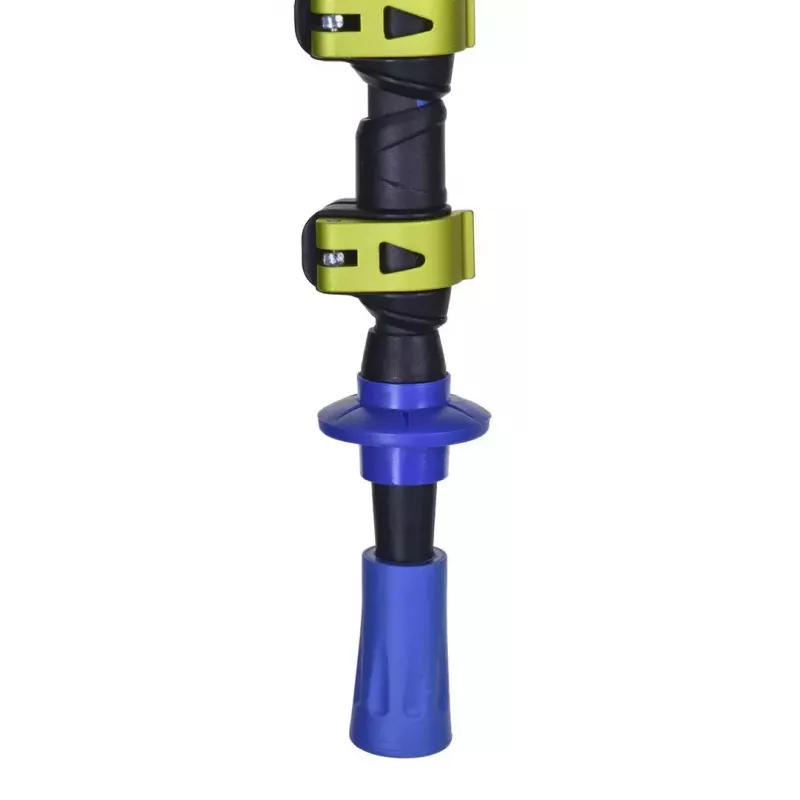 Trekking nūjas Viking Carbo Lite Black Lime, 175 cm, oglekļa šķiedra, 610 g