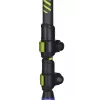 Trekking nūjas Viking Carbo Lite Black Lime, 175 cm, oglekļa šķiedra, 610 g