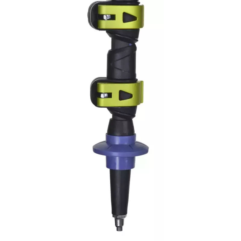 Trekking nūjas Viking Carbo Lite Black Lime, 175 cm, oglekļa šķiedra, 610 g