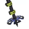 Trekking nūjas Viking Carbo Lite Black Lime, 175 cm, oglekļa šķiedra, 610 g