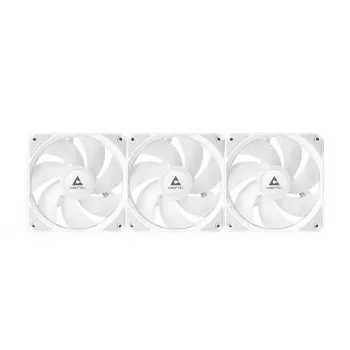 CHIEFTEC CLC-360-RGB-W — 360 mm radiators, 3x 120 mm RGB ventilatori, balts, 40 cm caurules