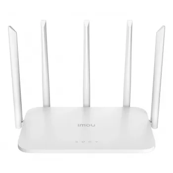 Imou HX21 bezvadu maršrutētājs Gigabit Ethernet divu joslu (2,4 GHz / 5 GHz) Balts