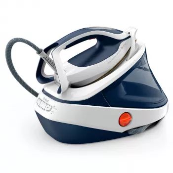 Tefal Pro Express Ultimate II GV9712 tvaika ģenerators 3000 W 1.2 L Durilium Airglide zole Zils, Balts