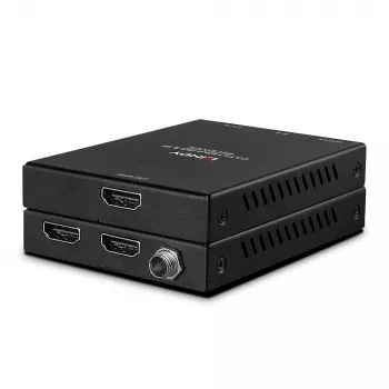 Lindy Cat.6 HDMI 4K60 un IR pagarinātājs ar PoC un cilpas izeju, 50m
