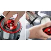 Bosch BBS711ANM bezvadu slotas putekļsūcējs, sauss, bez maisa, 0.3 L, melns/sarkans/nerūsējošs tērauds