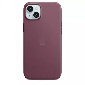 Apple FineWoven Macītis ar MagSafe iPhone 15 Plus Mulberry