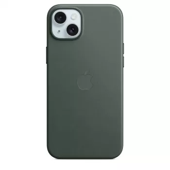 Apple FineWoven Macītis ar MagSafe iPhone 15 Plus Evergreen