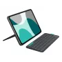 LOGITECH Flip Folio Graphite - iPad Pro 11 inch (M4), iPad Air 11 inch (M2 & M3), iPad Air (5. paaudze) - QWERTY UK