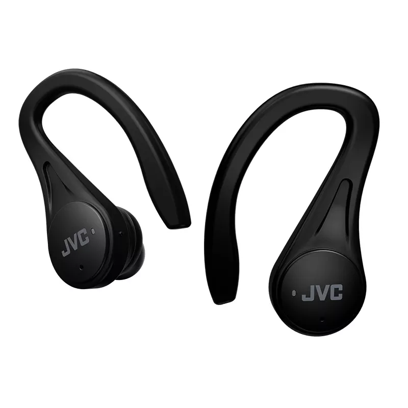 JVC Sports TWS Black, True Wireless Stereo (TWS) austiņas, 20 - 20000 Hz, Zvani/Mūzika, 6.8 g, Melnas