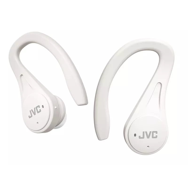 JVC Sports TWS White, Īstie bezvadu stereo (TWS) austiņas, 20 - 20000 Hz, Zvani/Mūzika, 6.8 g, Galvas austiņas, Balta