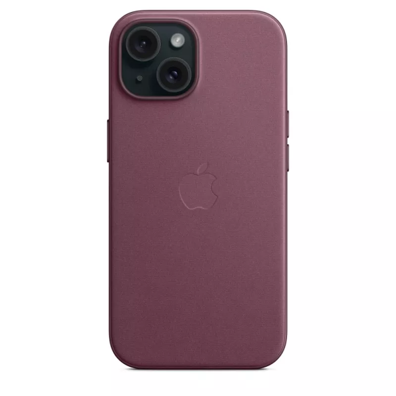 APPLE FineWoven Maciņš ar MagSafe iPhone 15 Mulberry