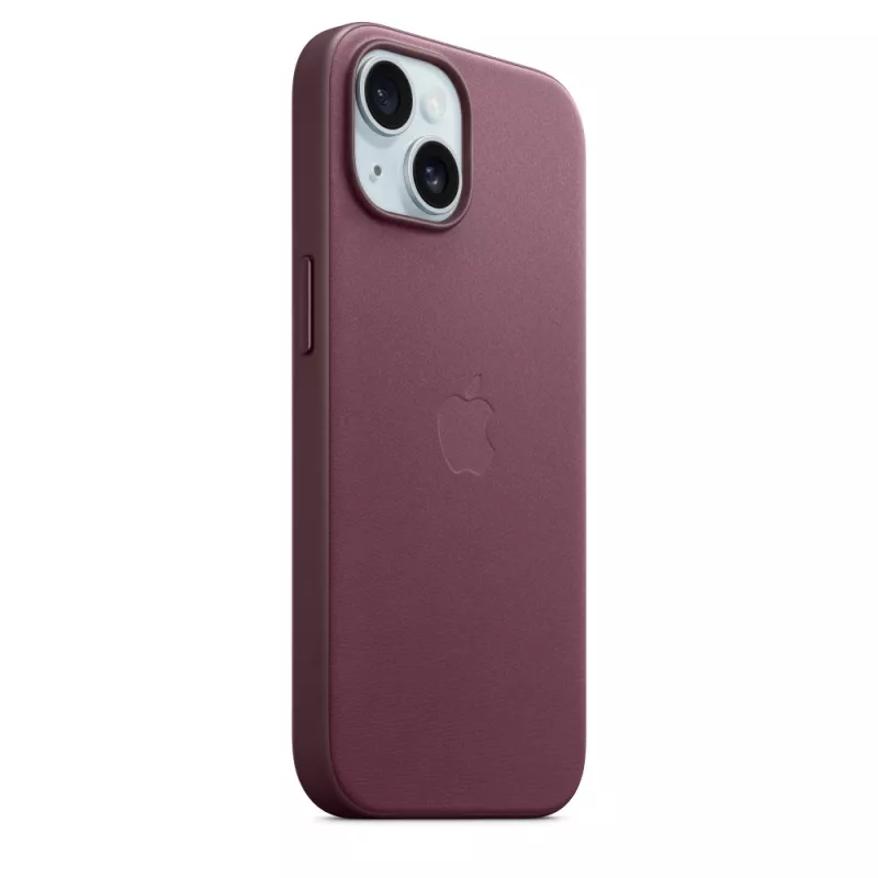 APPLE FineWoven Maciņš ar MagSafe iPhone 15 Mulberry