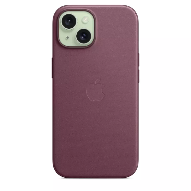 APPLE FineWoven Maciņš ar MagSafe iPhone 15 Mulberry