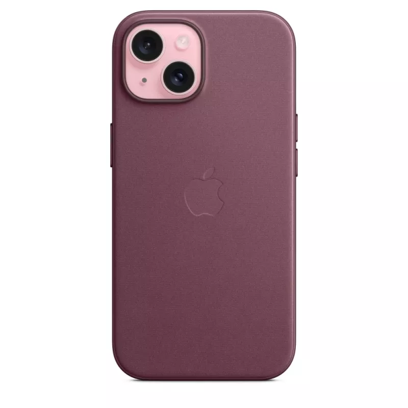 APPLE FineWoven Maciņš ar MagSafe iPhone 15 Mulberry