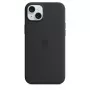 Apple Silicone Case ar MagSafe iPhone 15 Plus Melns